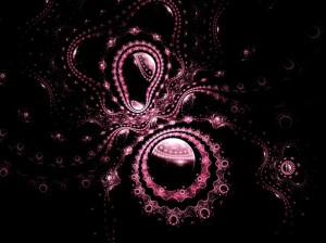 Pink Fractal by Sharon Apted